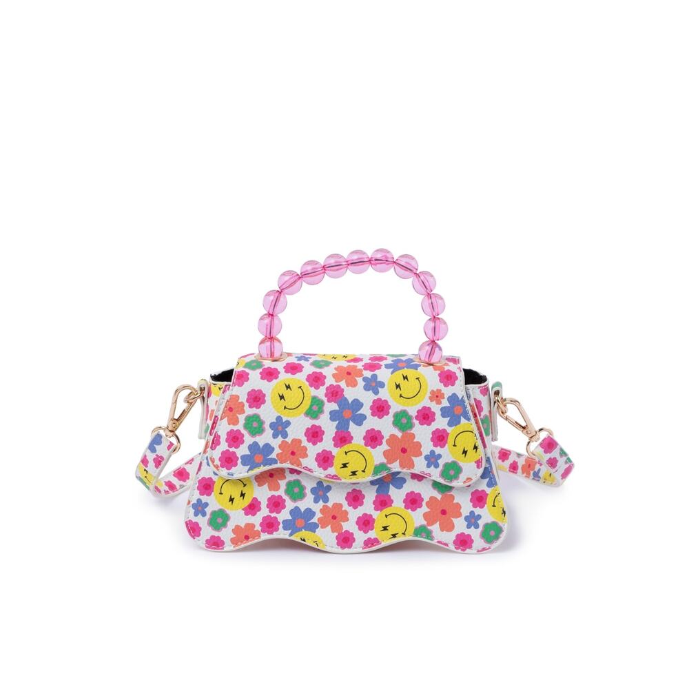 Skinnydip London Mini Wave Happy Floral Top Handle Bag